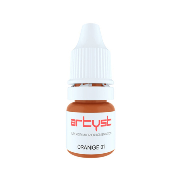 Pigmento de correção laranja 01 da Artyst 10 ml