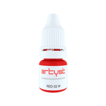 Pigmento para lábios vermelho 02 W da Artyst 10 ml