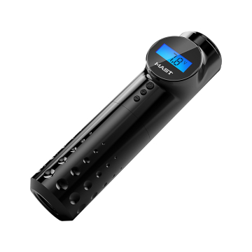 Dragonhawk Mast Archer - Máquina de tatuagem sem fios estilo caneta - Preta - Traço de 4,2 mm