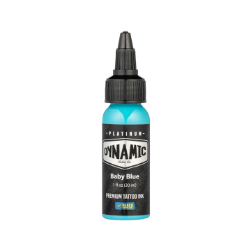 Tinta Para Tatuagem Platinum by Dynamic - Baby Blue 30 ml