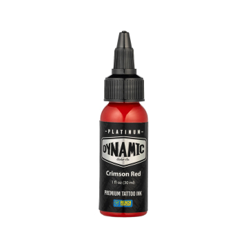 Tinta Para Tatuagem Platinum by Dynamic - Crimson Red 30 ml