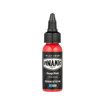 Tinta Para Tatuagem Platinum by Dynamic - Deep Pink 30 ml