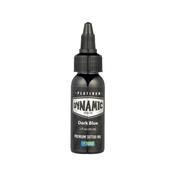 Tinta Para Tatuagem Platinum by Dynamic - Dark Blue 30 ml