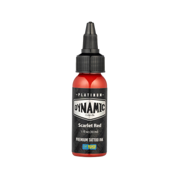 Tinta Para Tatuagem Platinum by Dynamic - Scarlet Red 30 ml