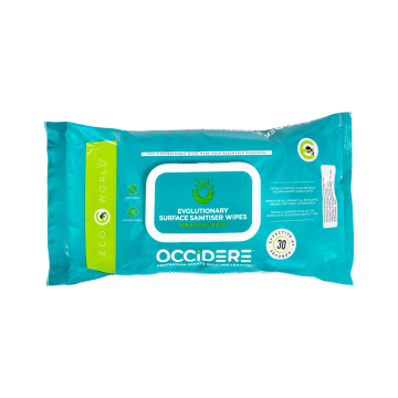 Eco World Non-Alcohol Surface Sanitiser Wipes - Pacote de 80
