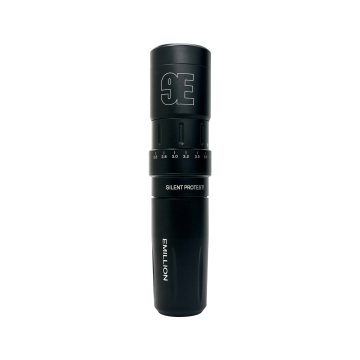 Emillion Silent Protest - Máquina estilo caneta sem fios - Preto mate