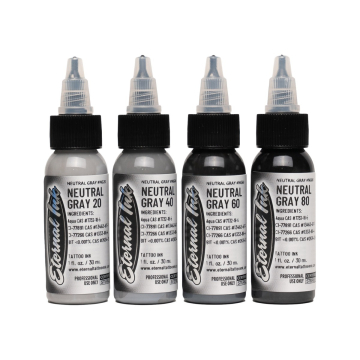 Conjunto Eternal Ink Neutral Gray - 4 x 30 ml