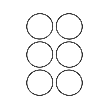 Pacote com 6 O-Rings Flux Body