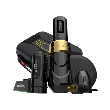 FK Irons Flux Max  Pacote ULTRA  - Gold Stealth
