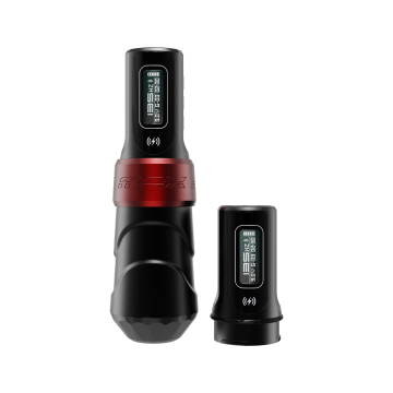 FK Irons Flux Max com 2x PowerBolt II - traço de 3,2 mm - Yomico Vermelho/Preto
