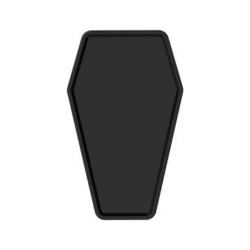Ghost Coffin Mayo Tray (Apenas bandeja)
