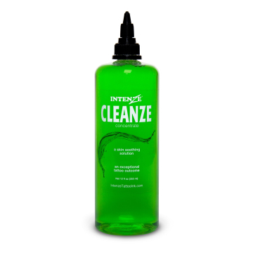 Solução de Limpeza de Tatuagem Intenze Cleanze 360 ml (12oz)