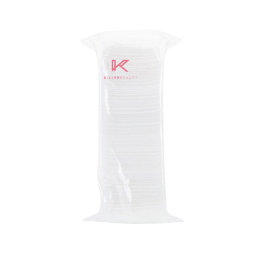 Pacote com 100 Esponjas de Algodão da Killer Beauty
