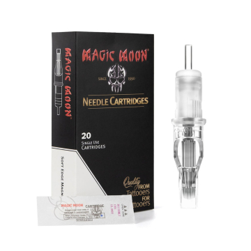 Caixa de 20 Cartuchos Magic Moon 0,35mm Magnum Beira Suave Cone Longo