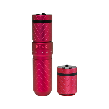 Máquina Peak Solice Pro sem fio com bateria extra -  Vermelho