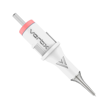 Caixa de 20 Cartuchos Vertix Pico Delineador redondo Cone longo
