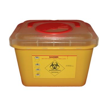 Recipiente para Agulhas Usadas Capacidade 5 L