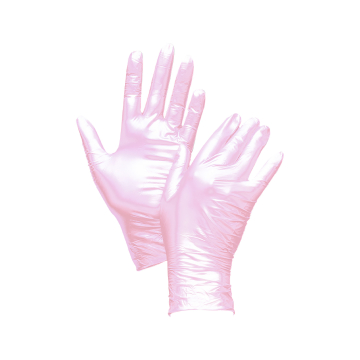 Caixa de 100 Uniglove Fancy Rose Luvas de nitrilo