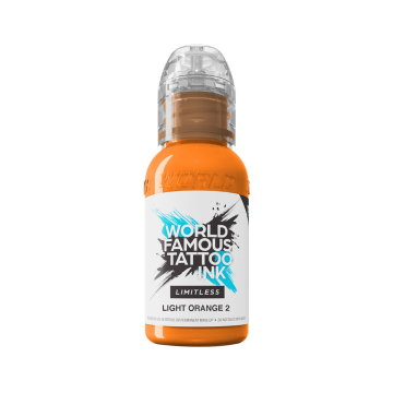 Tinta para tatuagem World Famous Limitless - Light Orange 2 30 ml
