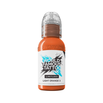 Tinta para tatuagem World Famous Limitless - Light Orange 3 30 ml