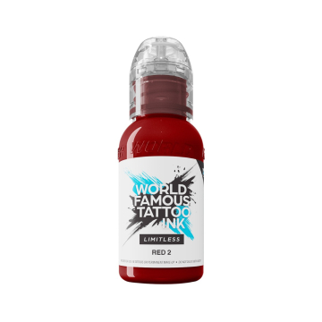Tinta para tatuagem World Famous Limitless - Red 2 30 ml