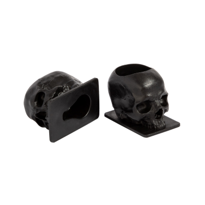 Pacote com 200 copos para tinta Saferly Skull 16 mm - Preto