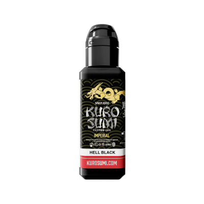 Tinta para tatuagem Kuro Sumi Imperial - Zhang Po Hell Black 44 ml