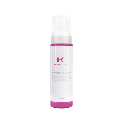 Espuma de Limpeza Rosa Antibacteriana Killer Beauty 200ml