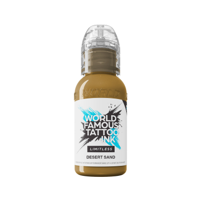 Tinta para tatuagem da World Famous Limitless - Desert Sand 30 ml